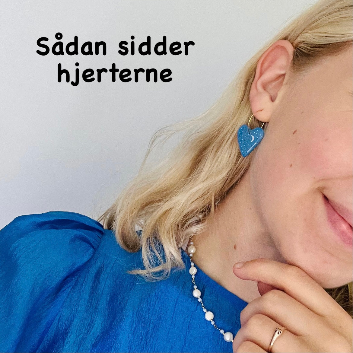 Hjerte-hoops med lakridskonfekt