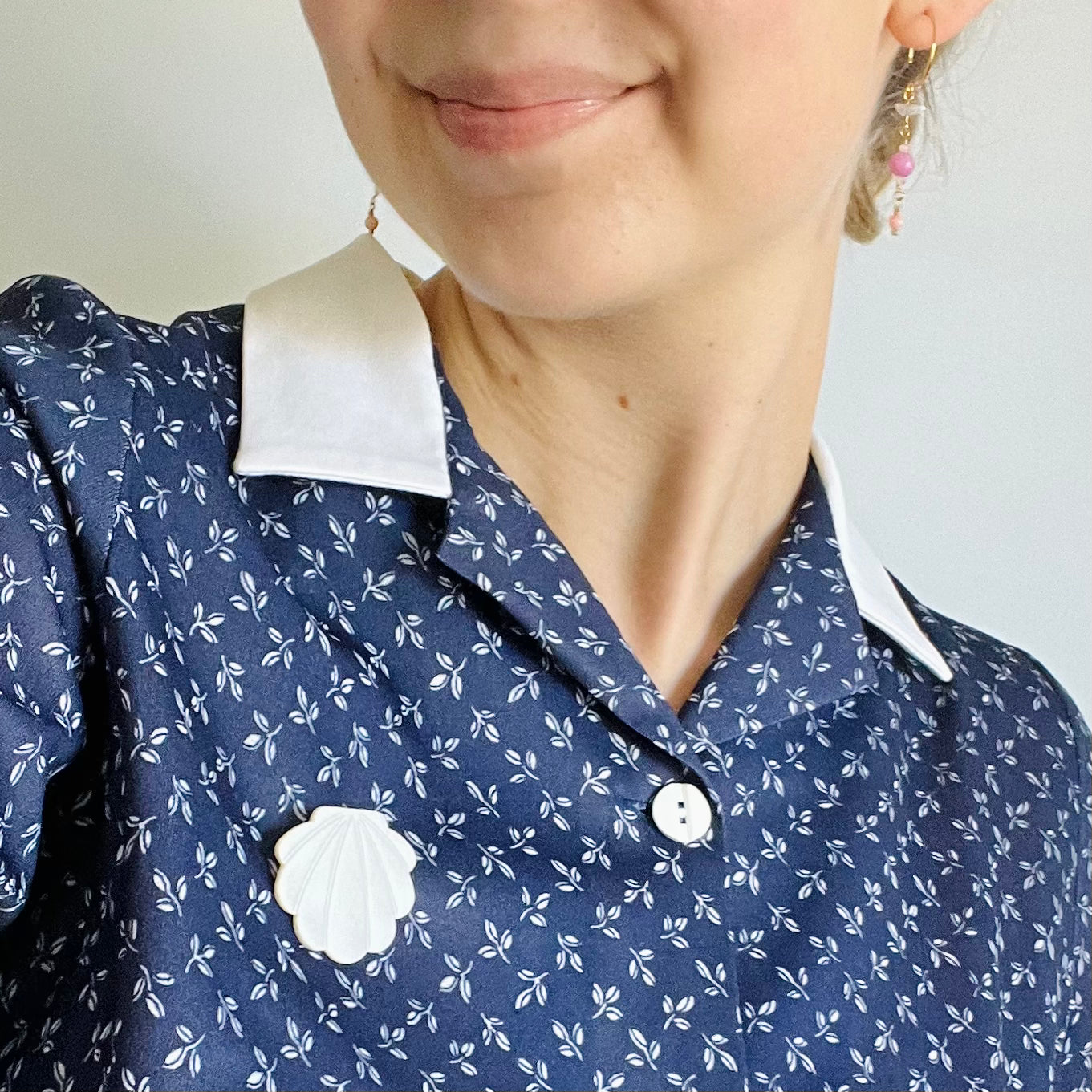 Muslinge-broche