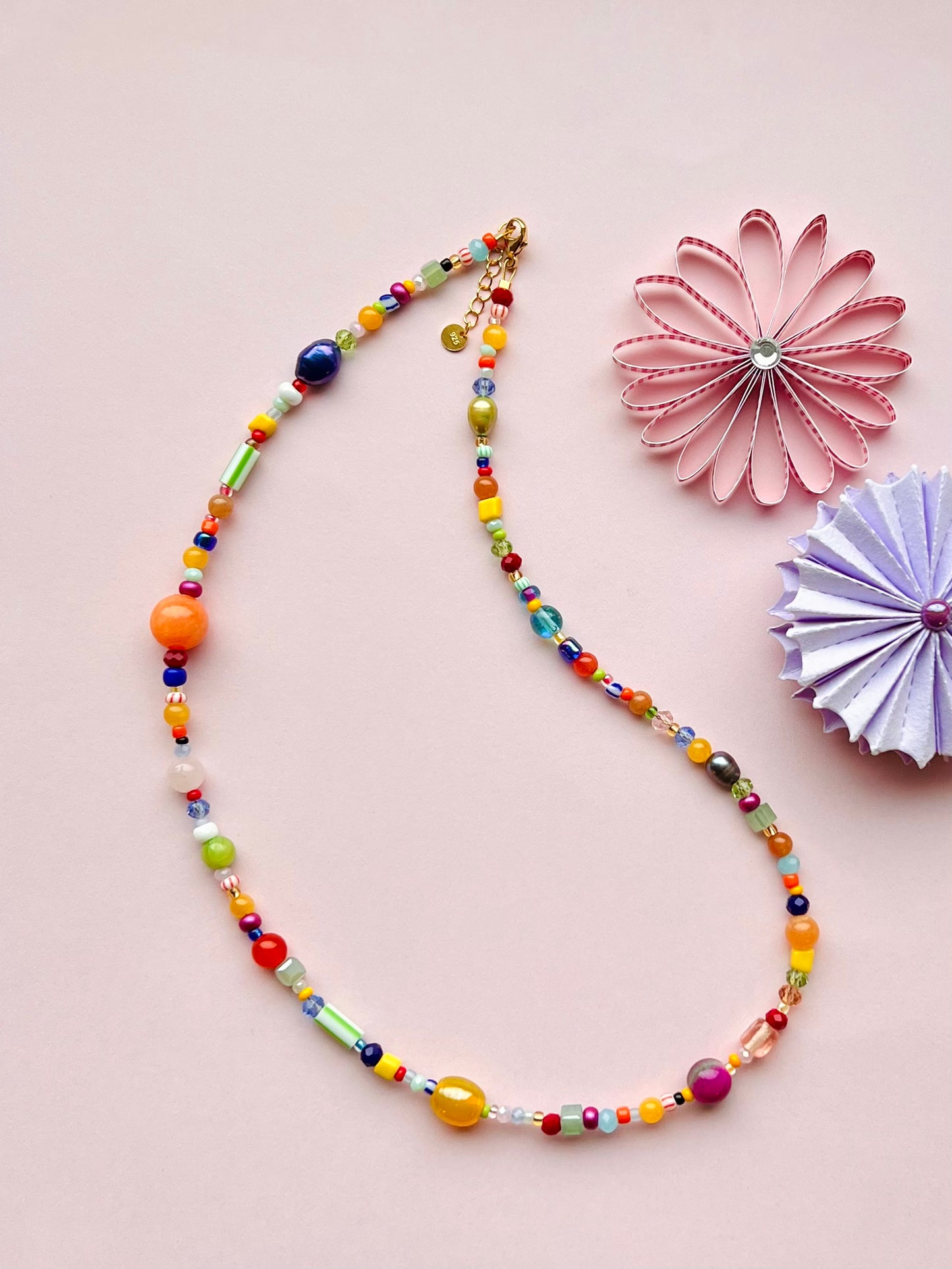 Unika-halskæde / forgyldt