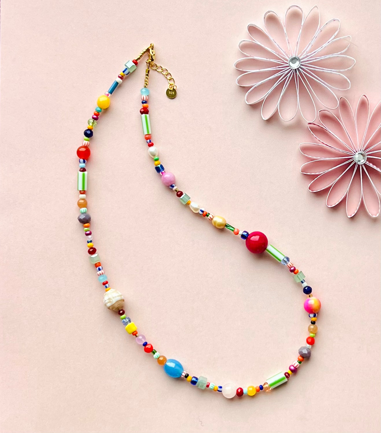 Unika-halskæde / forgyldt