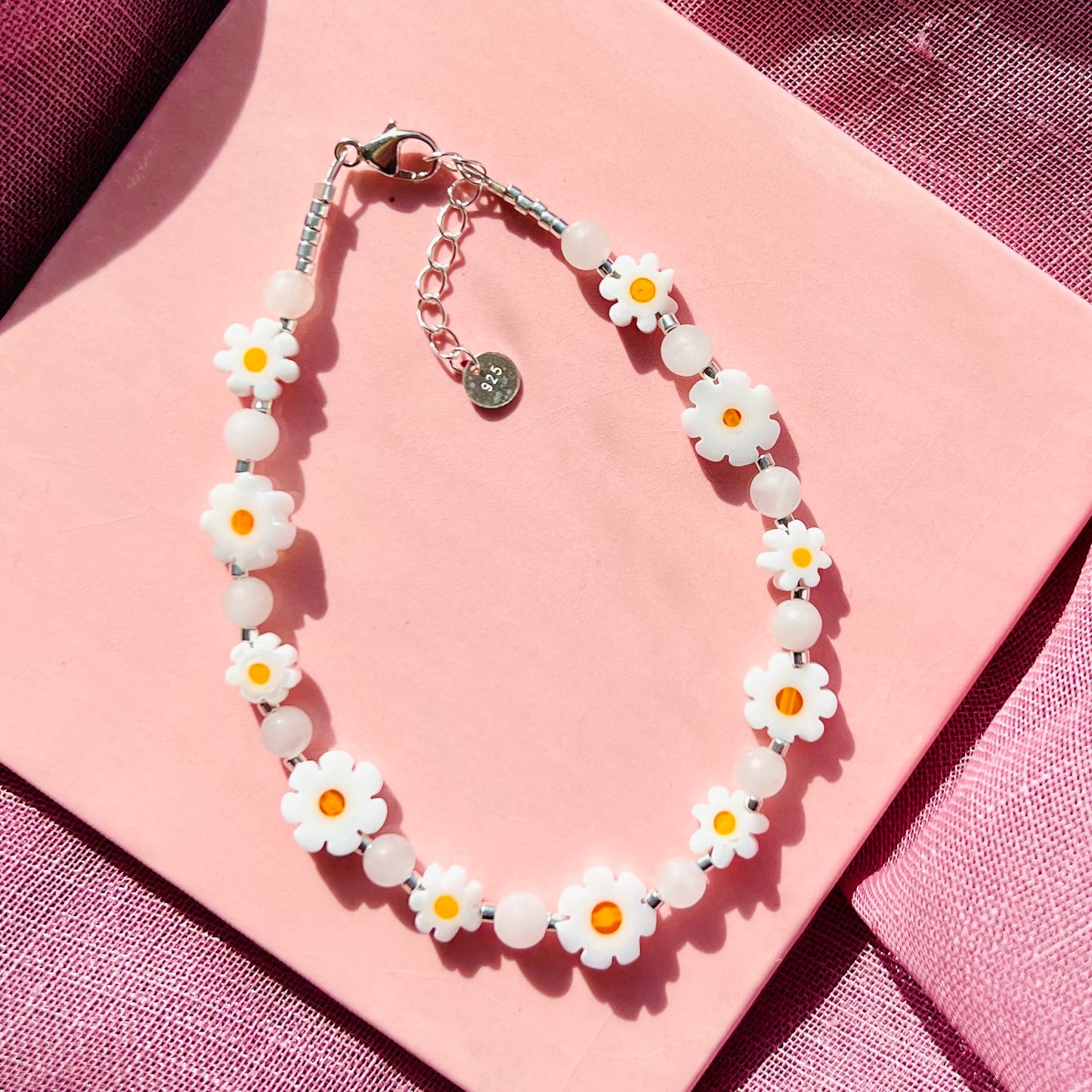 Unika Daisy Armbånd / Sølv