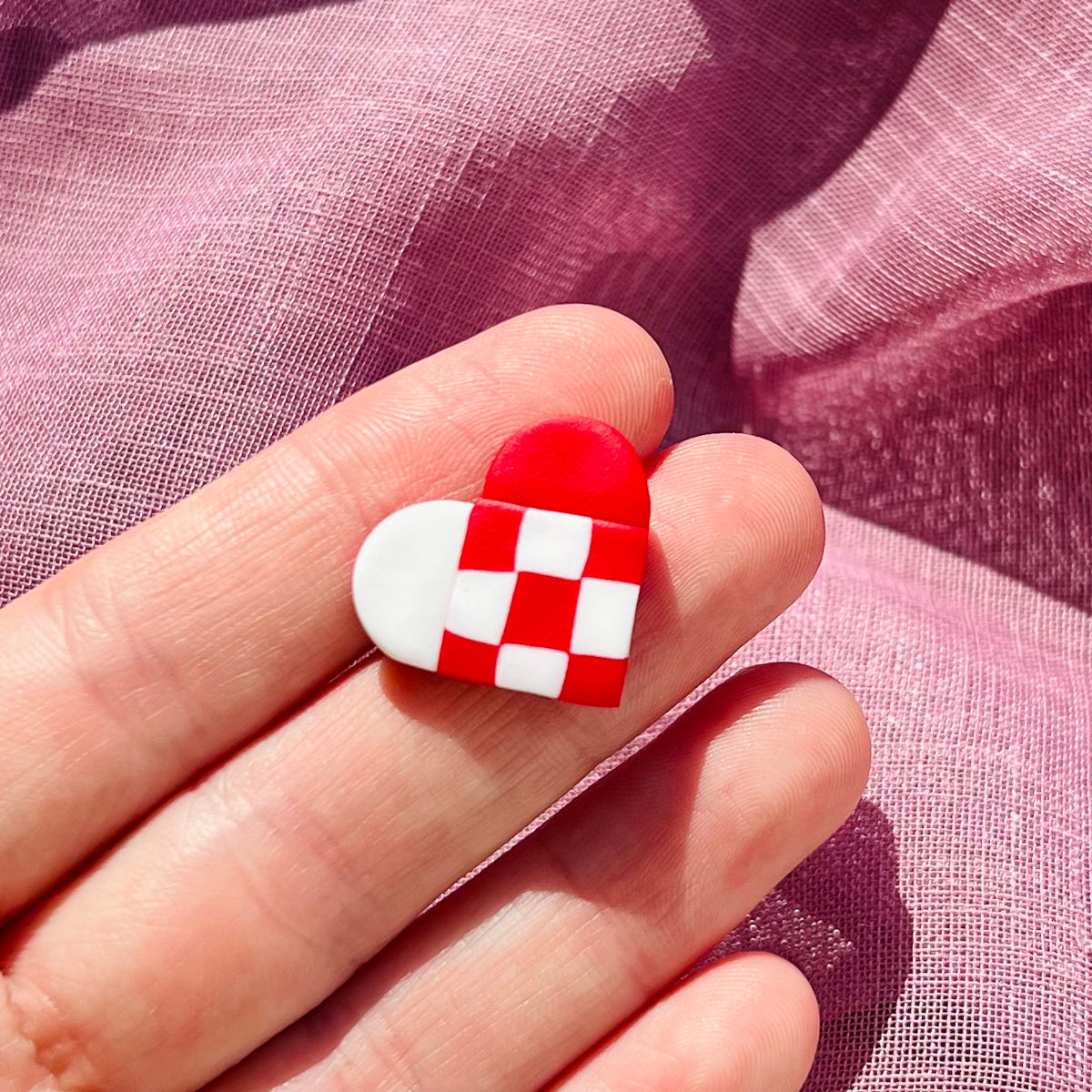Julehjerte Broche