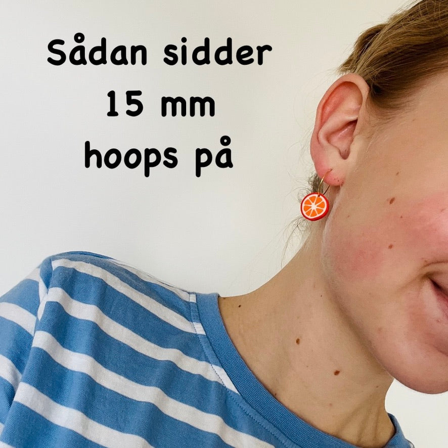 Små Vandmelon-hoops