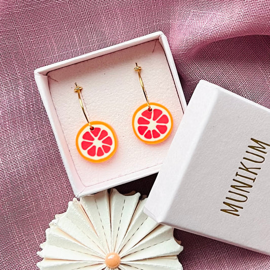 Små Grapefrugt-hoops