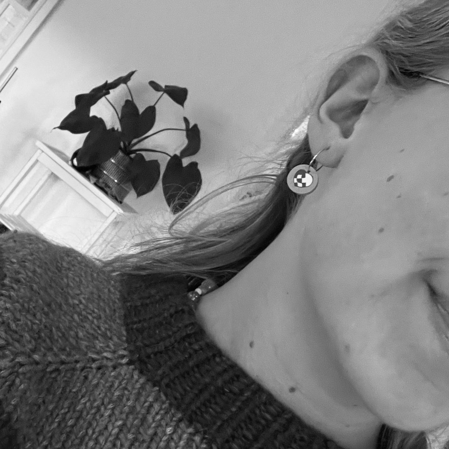 Små Julehjerte Hoops