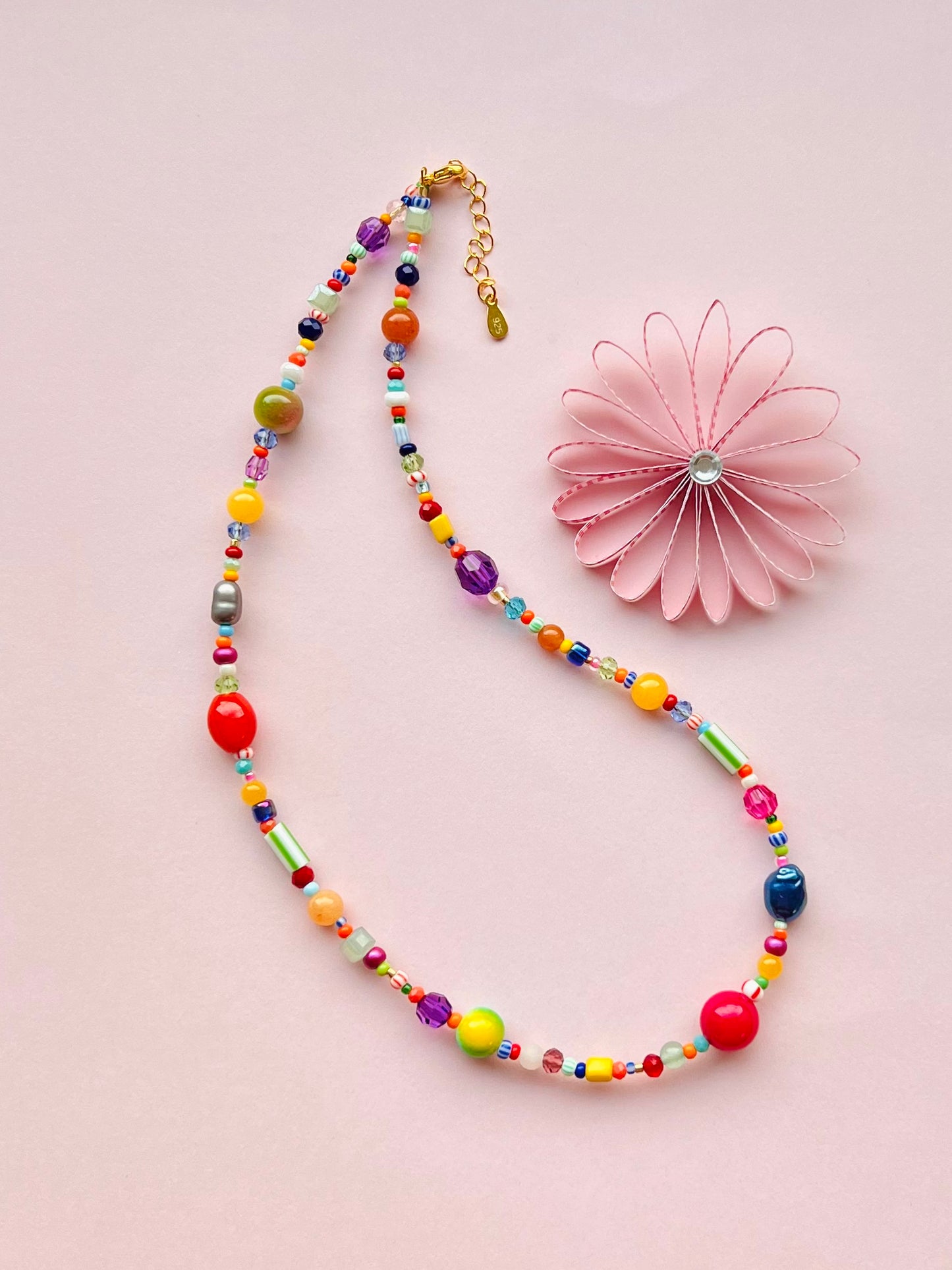 Unika-halskæde / forgyldt