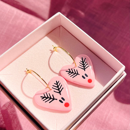 Hjerte-Hoops Rensdyr