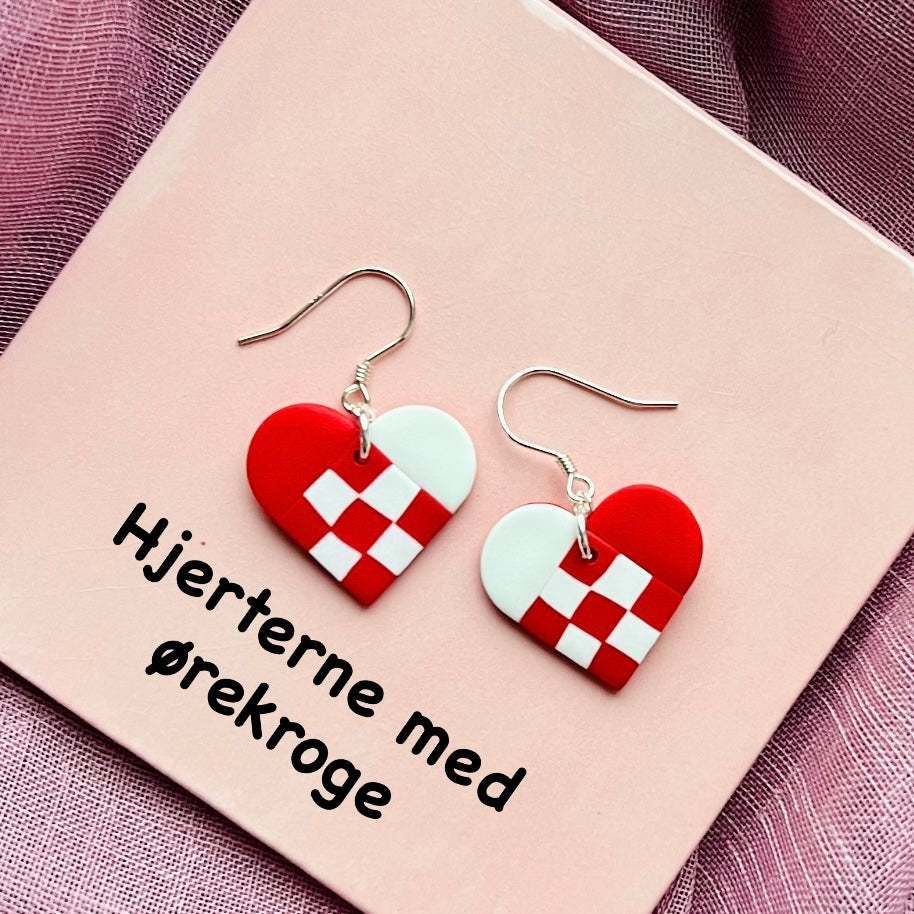 Flettede Julehjerter