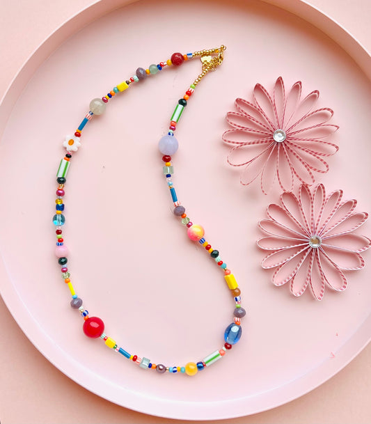 Unika-halskæde / forgyldt