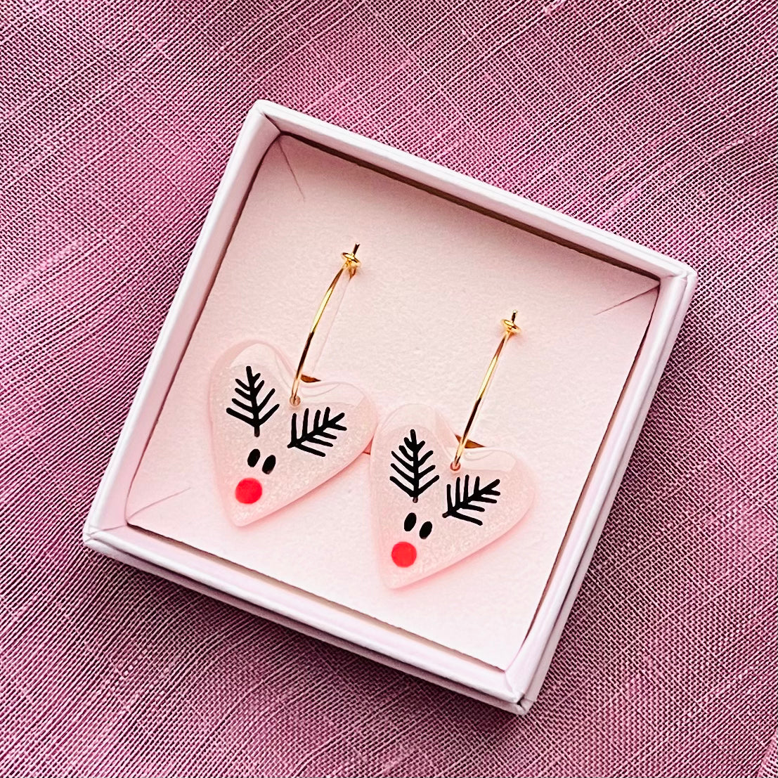 Hjerte-Hoops Rensdyr