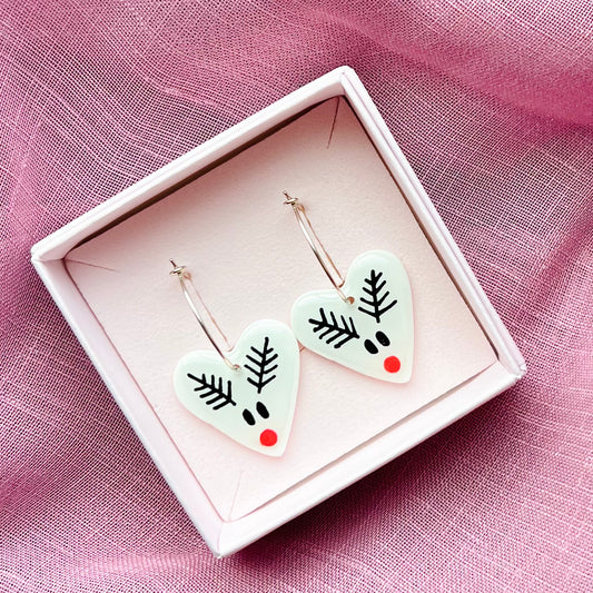 Hjerte Hoops - Rensdyr