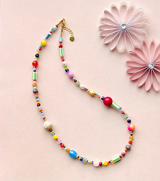 Unika-halskæde / forgyldt