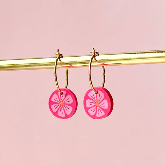 Små Blomster-hoops