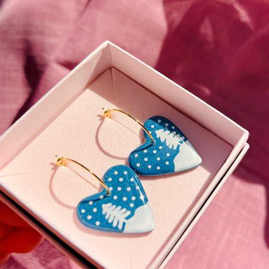 Hjerte Hoops - Winter Wonderland