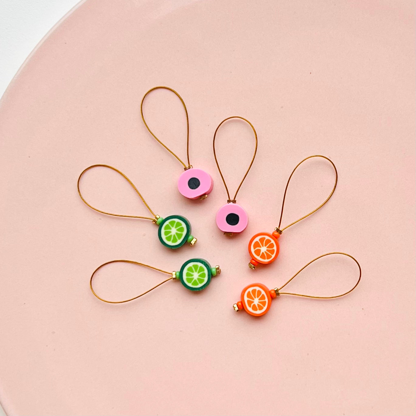 Sæt af 6 maskemarkører - 2. sortering