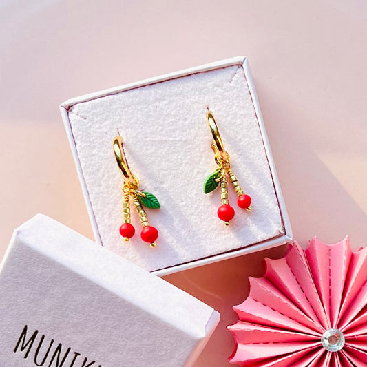 Kirsebær - sæt / 2 stk