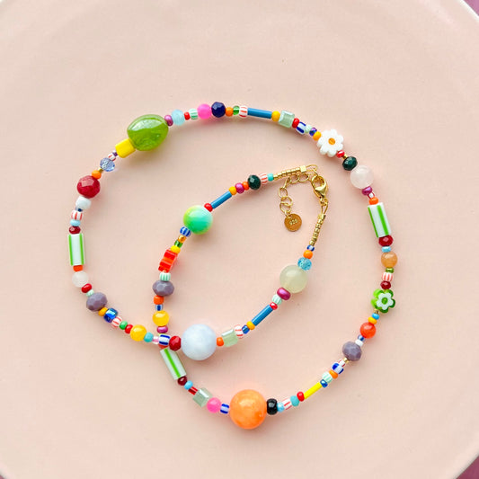 Unika-halskæde / forgyldt