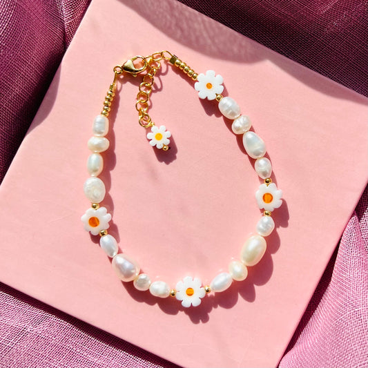 Unika Daisy Armbånd
