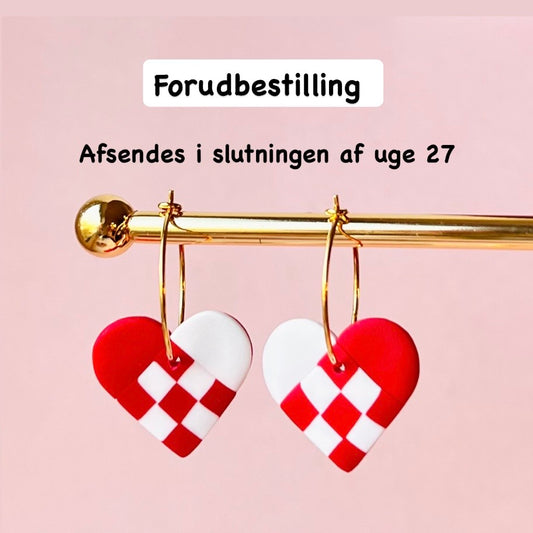 Flettede Julehjerter
