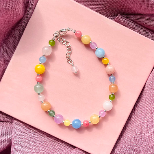 Unika Pastel Armbånd / Sølv