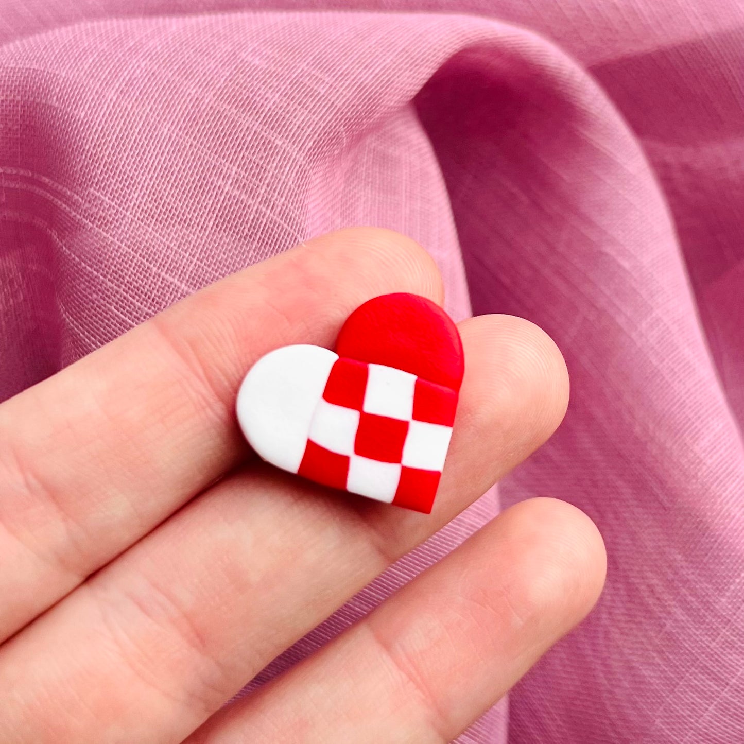 Julehjerte Broche